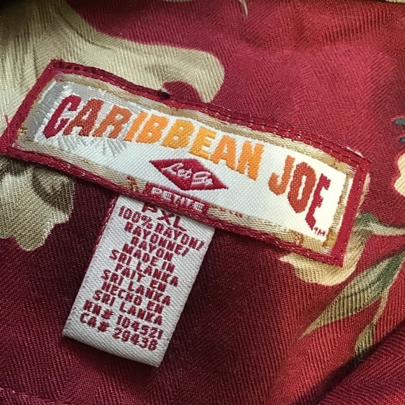 VTG Y2K Caribbean Joe Hawaiian Shirt - Picture 2 of 10